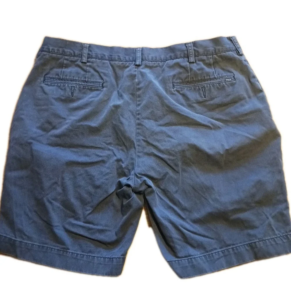 Ralph Lauren Polo Mens Shorts Size 38 Cotton Blue